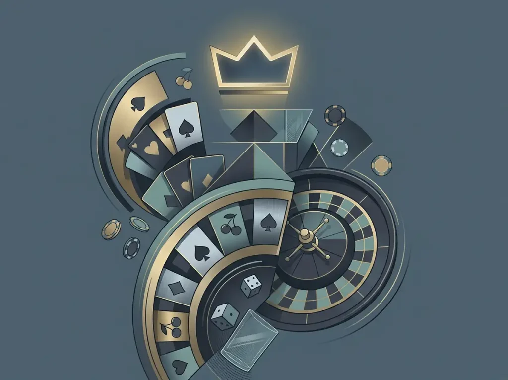 King Casino games library overview for UK players covering slots, live casino and providers