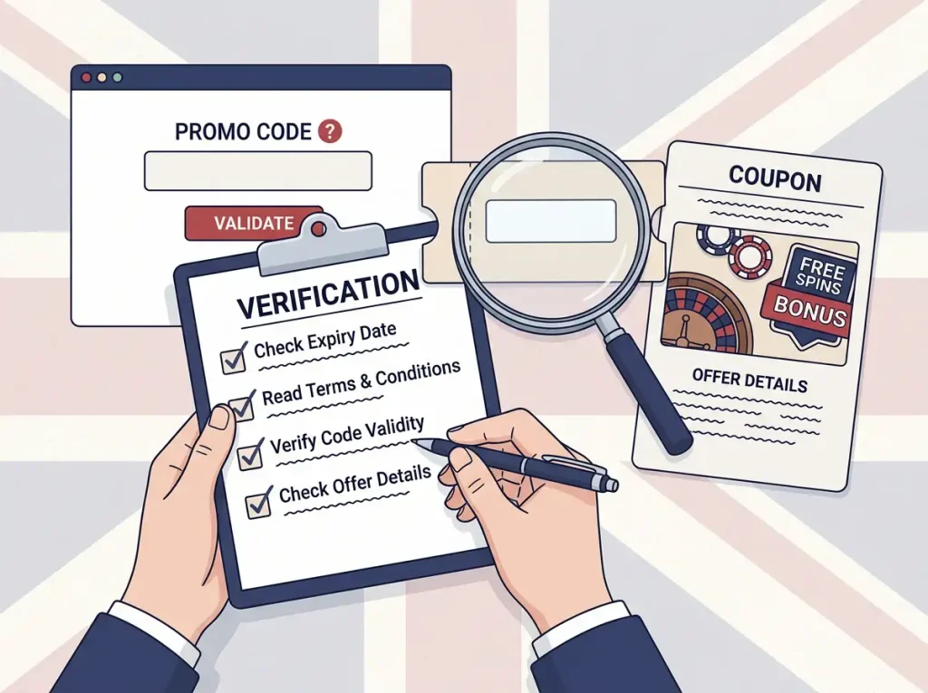 King Casino promo code verification checklist for UK players avoiding fake bonus codes