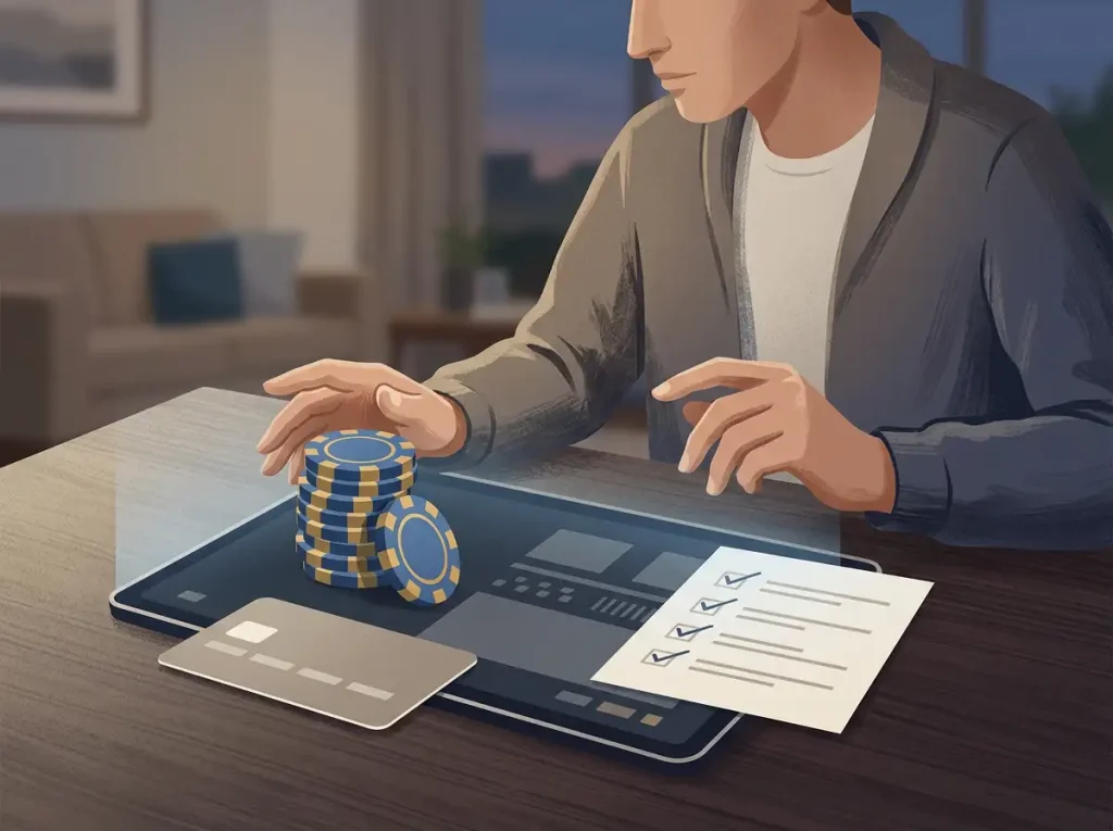 King Casino welcome offer checklist for UK players reviewing first-deposit bonus terms